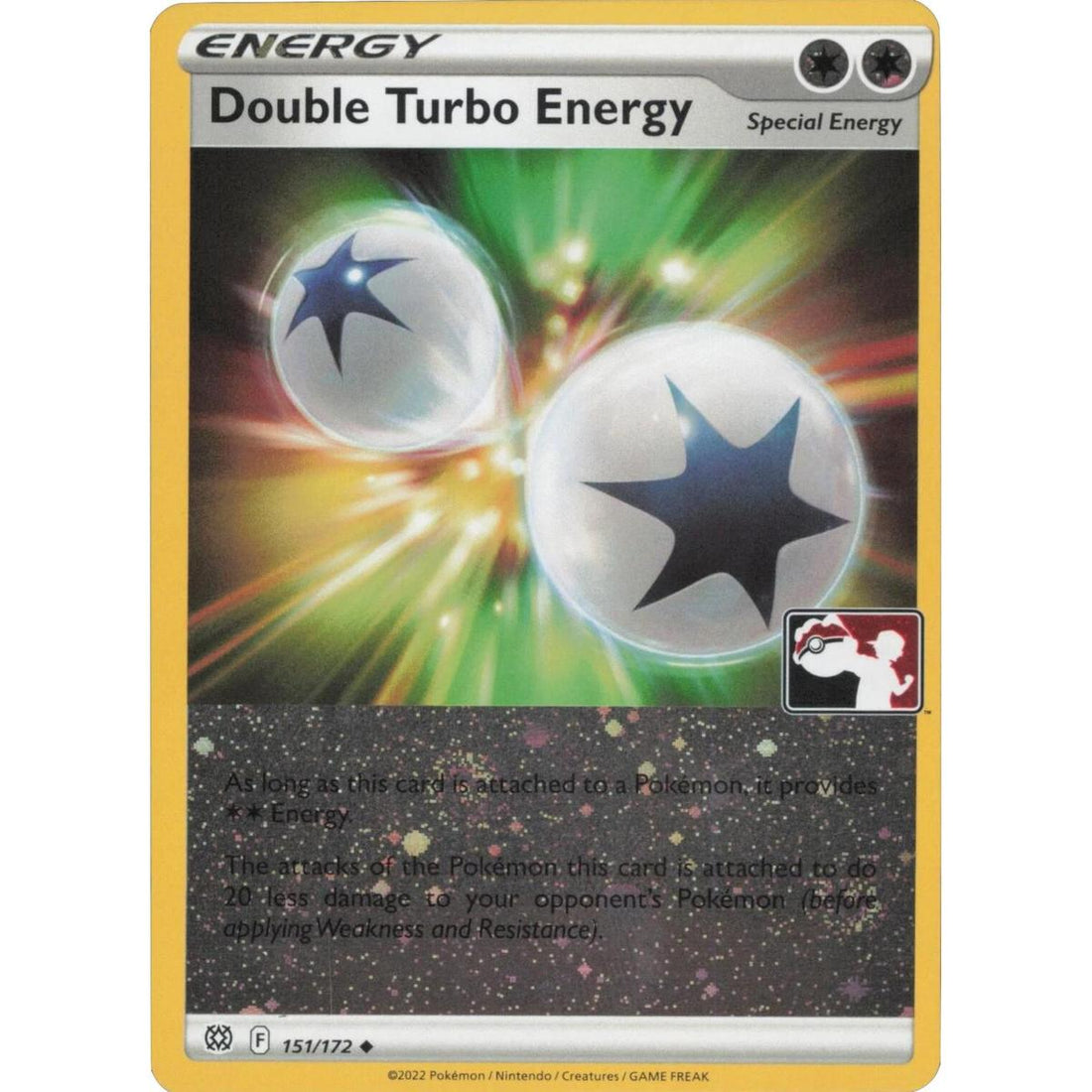 Double Turbo Energy - 151/172 (Cosmos Holo)