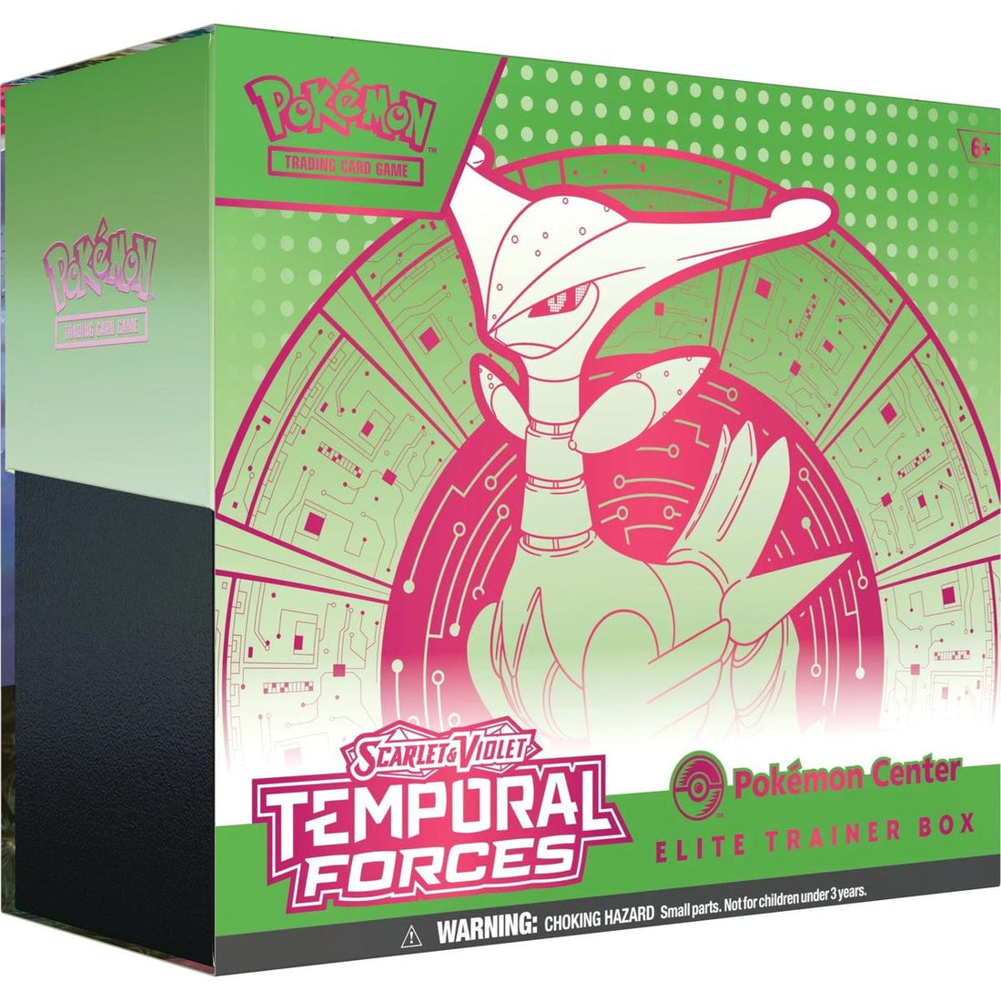 Temporal Forces Pokemon Center Elite Trainer Box (Exclusive) [Iron Leaves]
