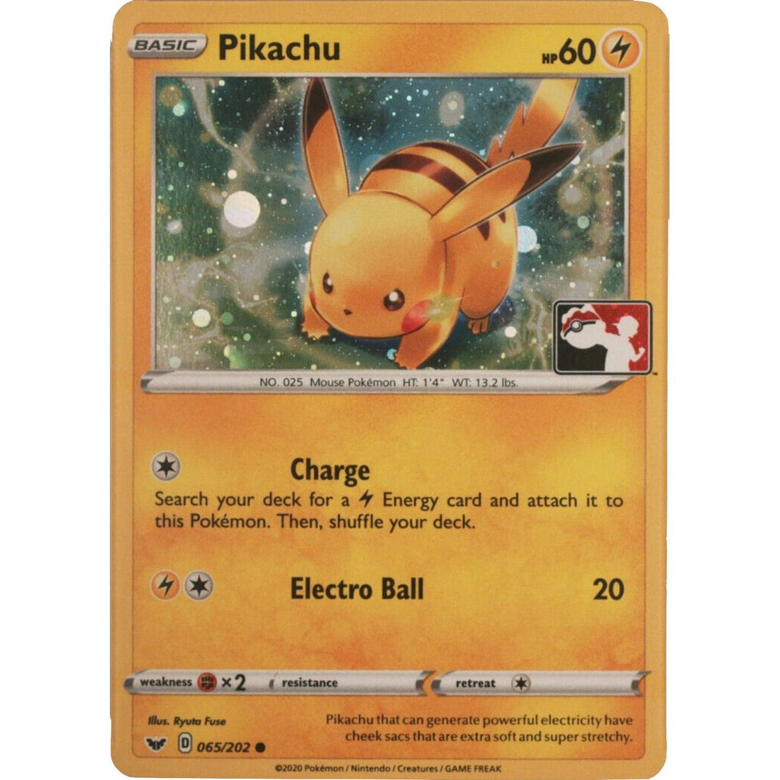Pikachu - 065/202 (Cosmos Holo)