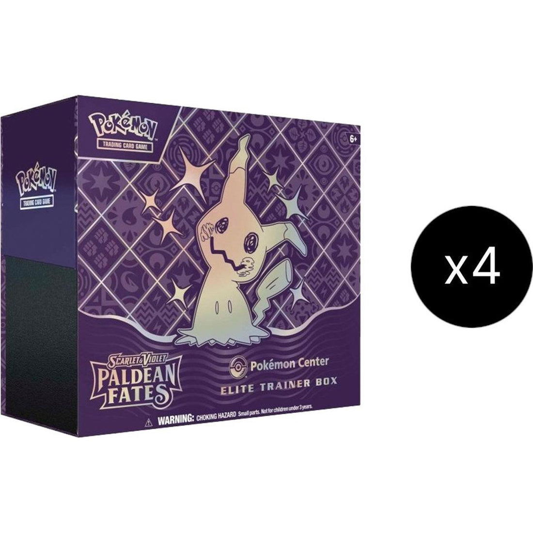 Paldean Fates Pokemon Center Elite Trainer Box (Exclusive) Case