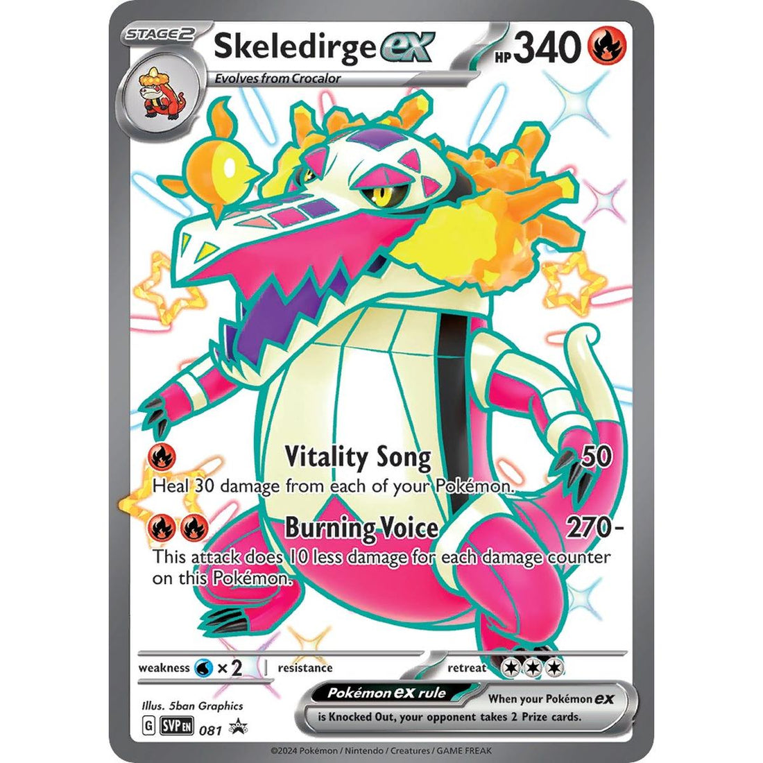 Skeledirge ex - 081