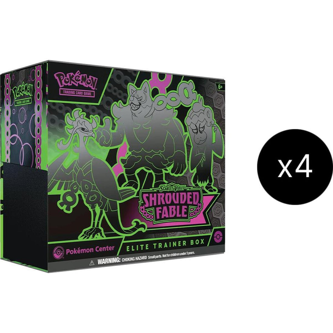 Shrouded Fable Pokemon Center Elite Trainer Box (Exclusive) Case