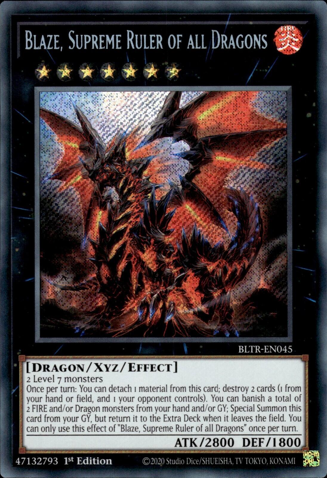 Blaze, Supreme Ruler of all Dragons