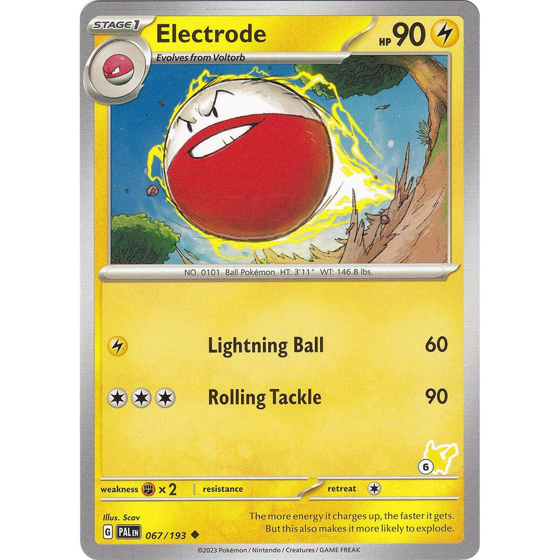 Electrode - Pikachu 6