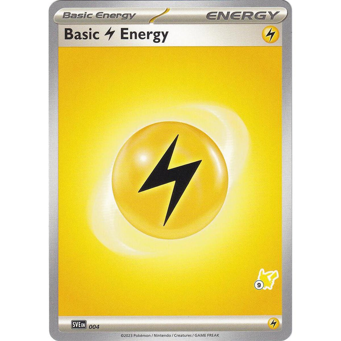 Basic Lightning Energy - Pikachu 9