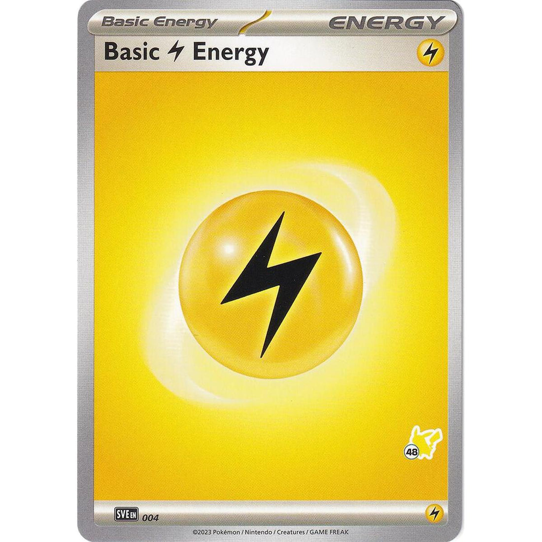 Basic Lightning Energy - Pikachu 48