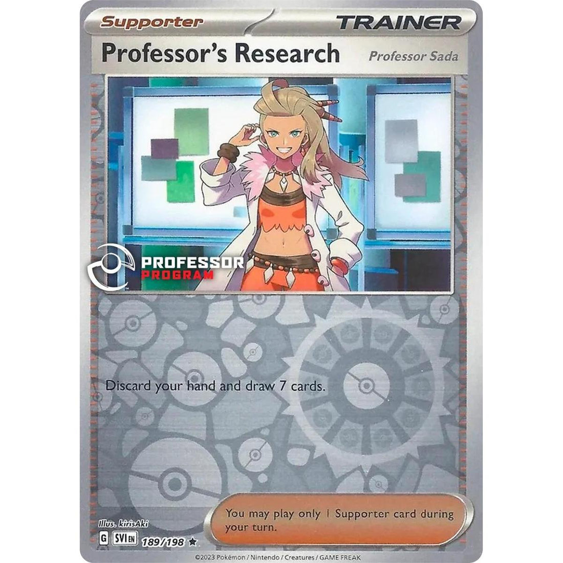 Professor's Research [Professor Sada] - 189/198