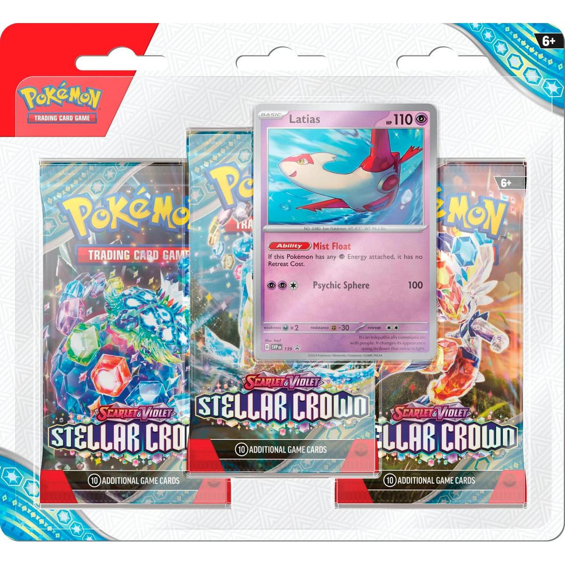 Stellar Crown 3 Pack Blisters [Latias]