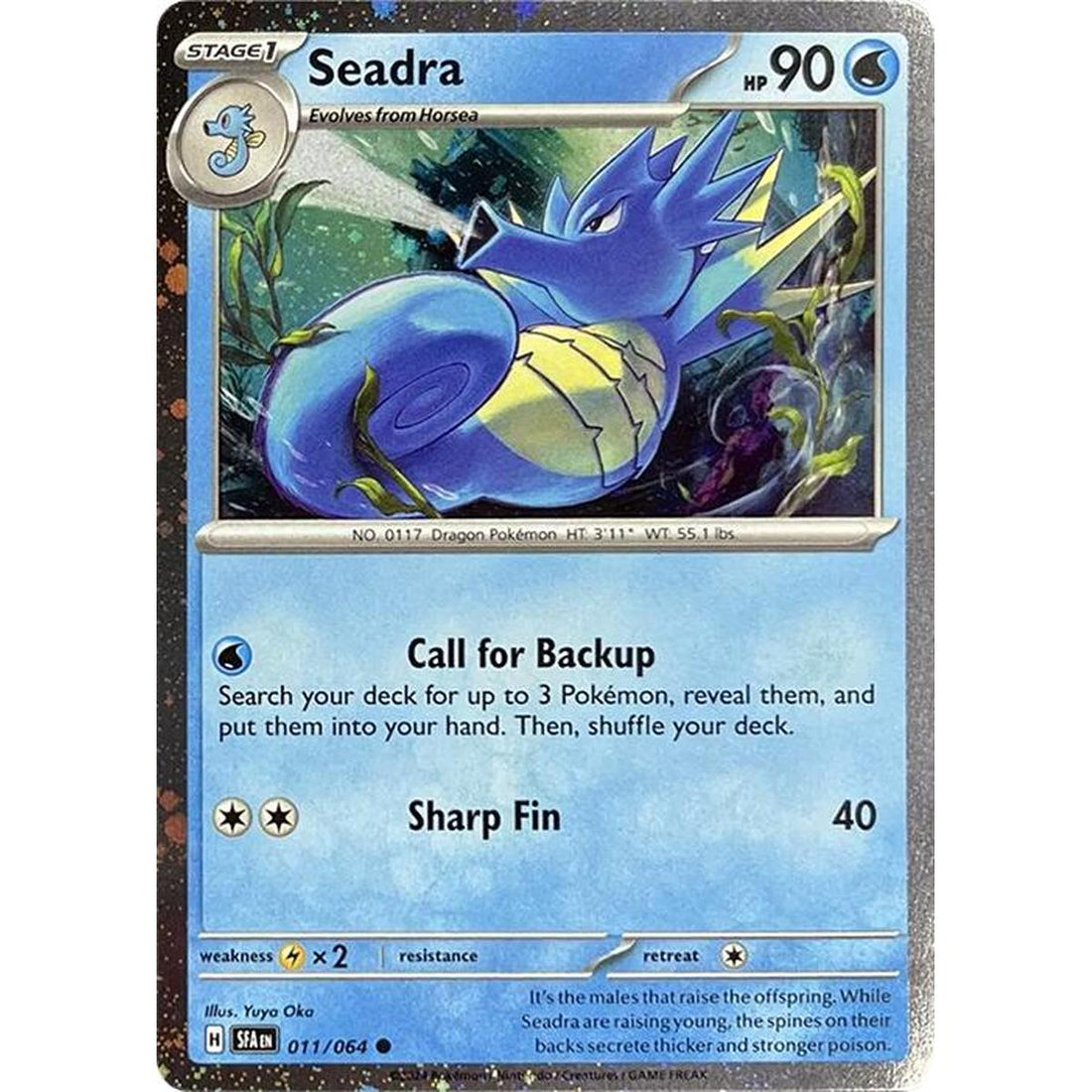 Seadra - 011/064 (Cosmos Holo)