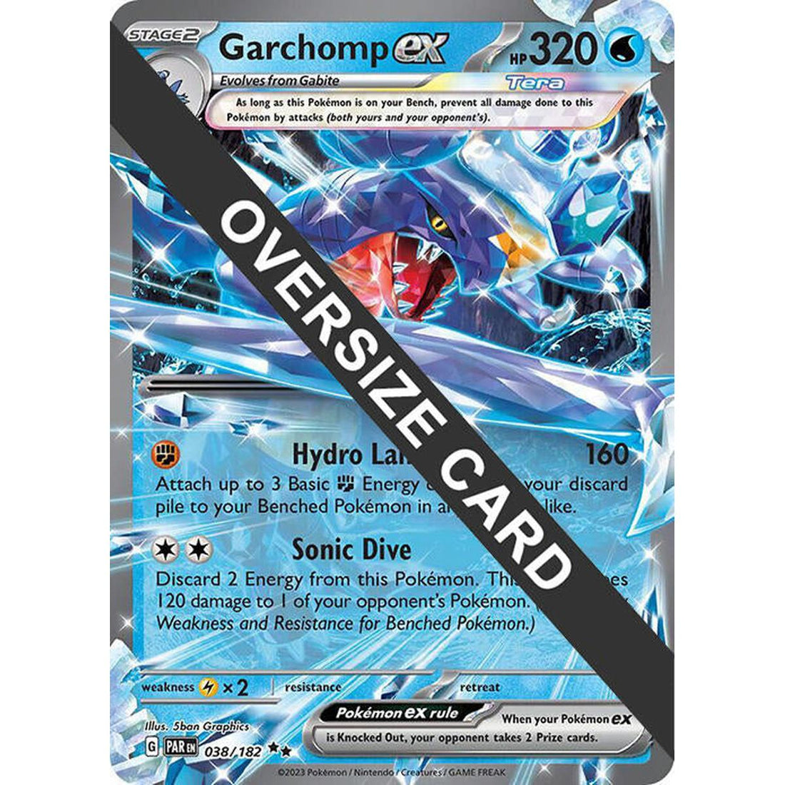 Garchomp ex - 038/182