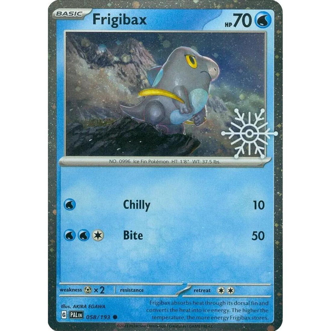 Frigibax - 058/193 (Holiday Calendar)