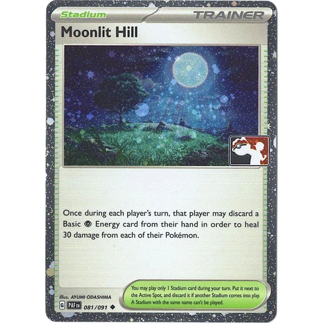 Moonlit Hill - 081/091 (Cosmos Holo)