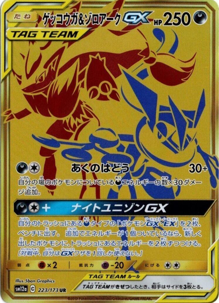 Greninja & Zoroark GX - 223/173