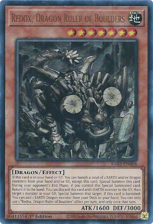 Redox, Dragon Ruler of Boulders (UR)
