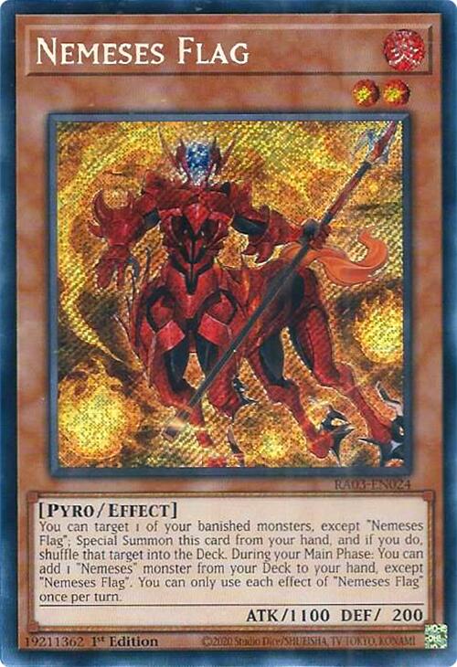Nemeses Flag (Secret Rare)