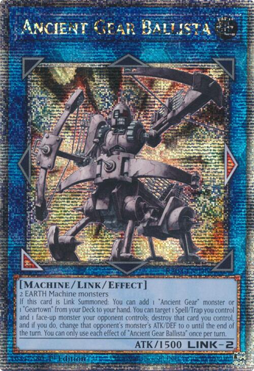 Ancient Gear Ballista (Quarter Century Secret Rare)