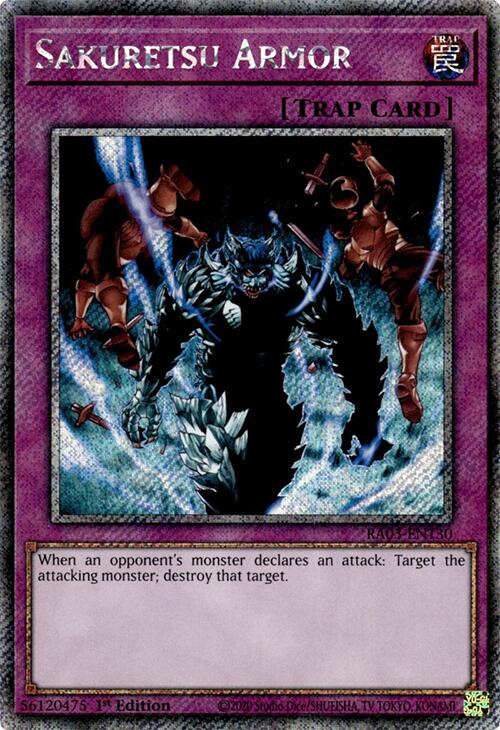 Sakuretsu Armor (Platinum Secret Rare)