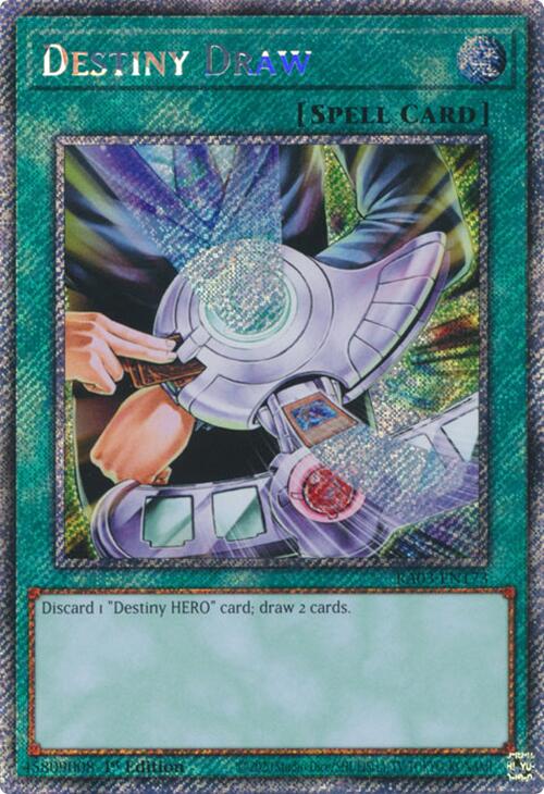 Destiny Draw (Platinum Secret Rare)