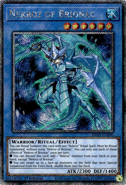 Nekroz of Brionac (Platinum Secret Rare)