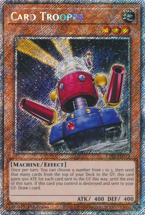 Card Trooper (Platinum Secret Rare)