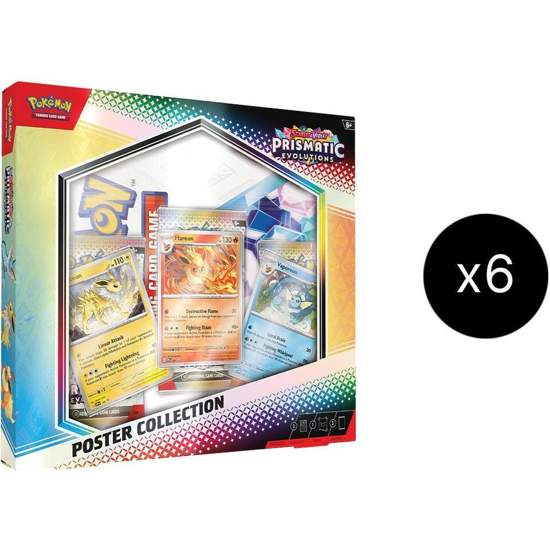 Prismatic Evolutions Poster Collection Case