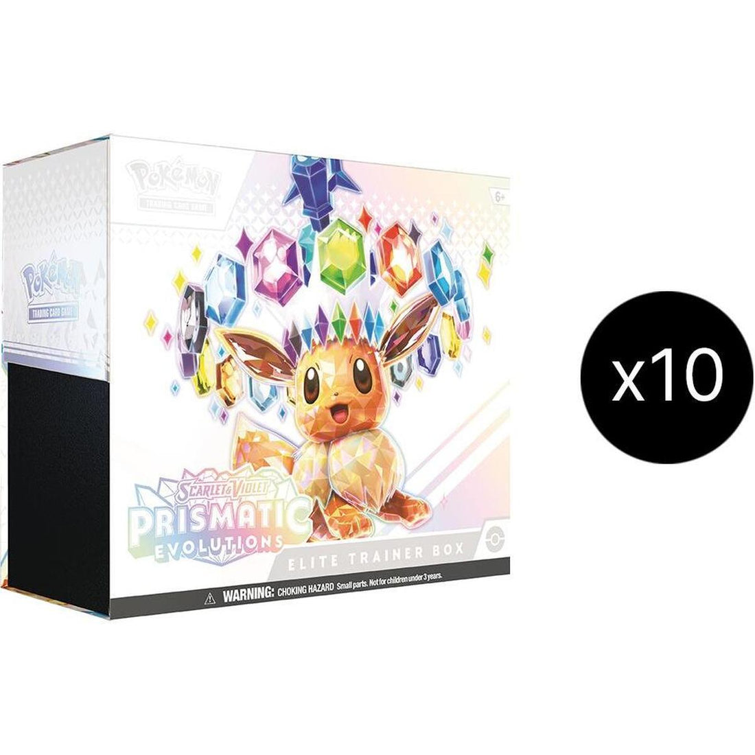 Prismatic Evolutions Elite Trainer Box Case