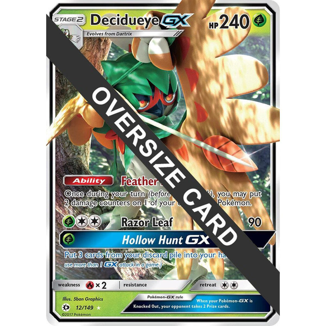 Decidueye GX - 12/149 (Decidueye GX Challenge Box)