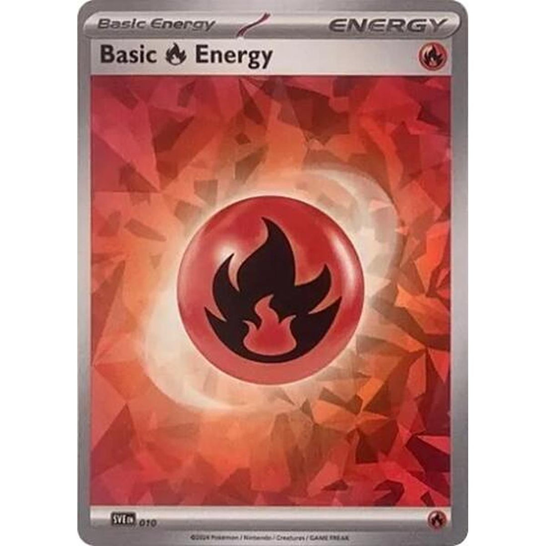 Basic Fire Energy (Cracked Ice Holo)