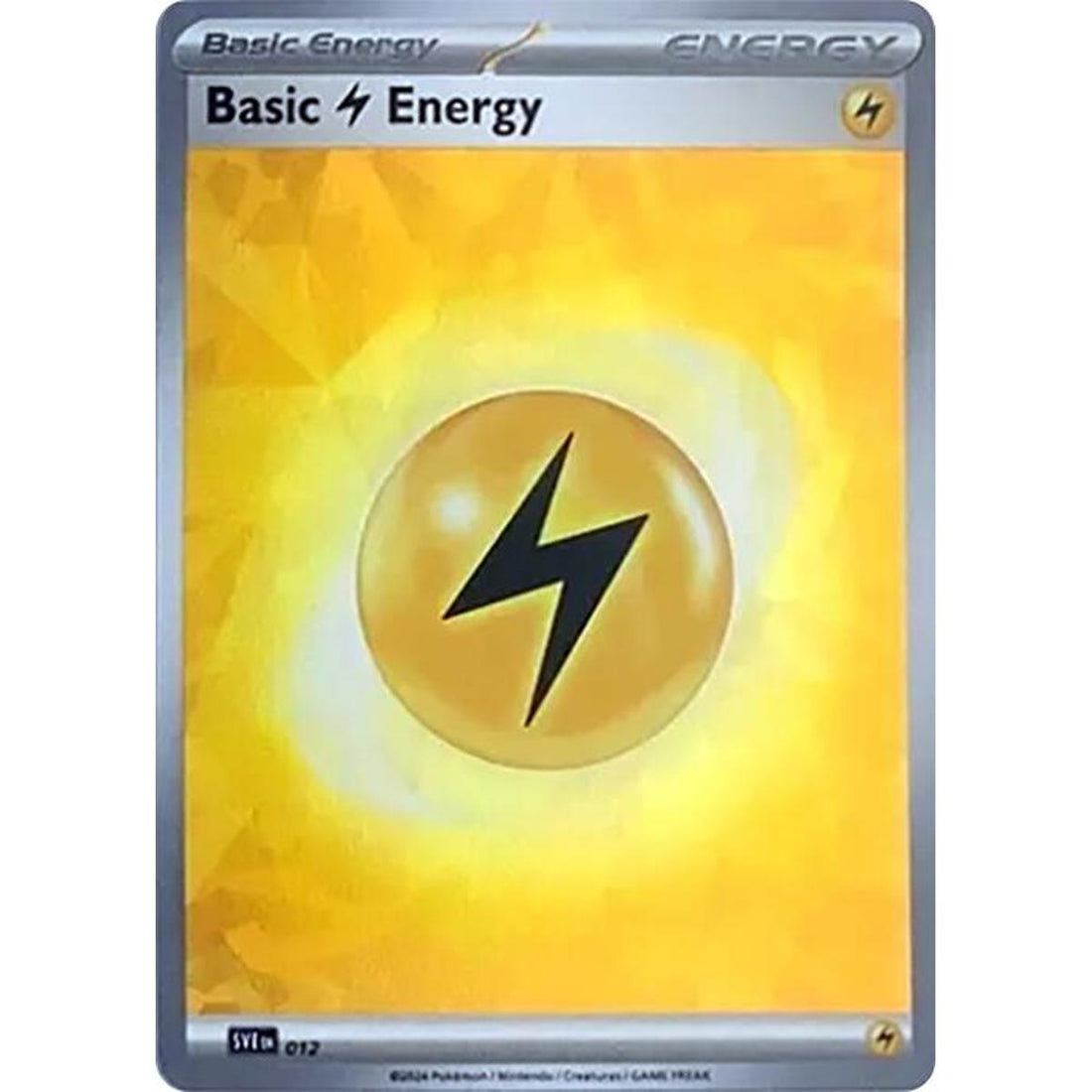 Basic Lightning Energy (Cracked Ice Holo)