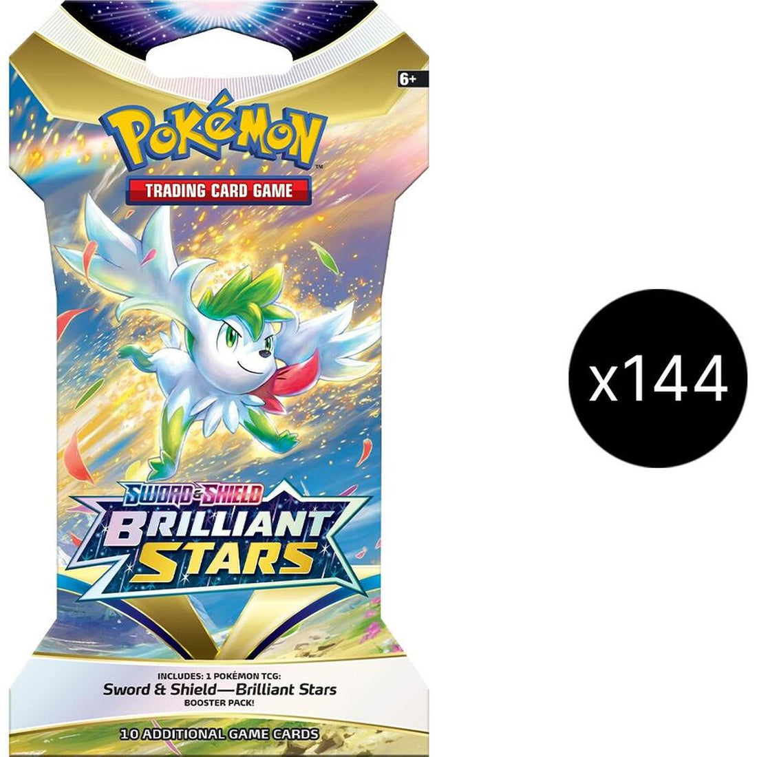 Brilliant Stars Sleeved Booster Pack Case