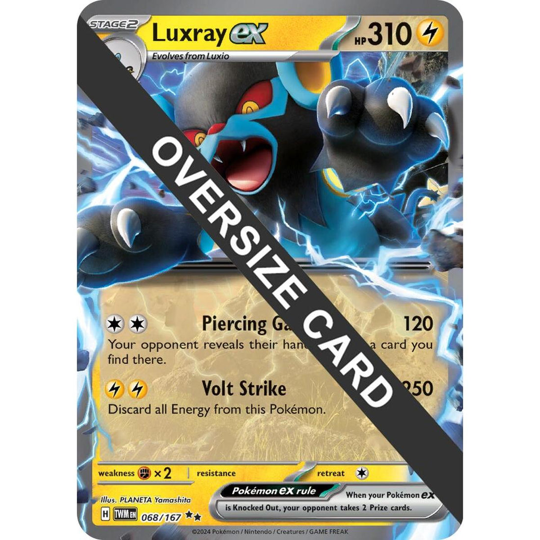 Luxray ex - 068/167 (Meddling Sparks Premium Collection)