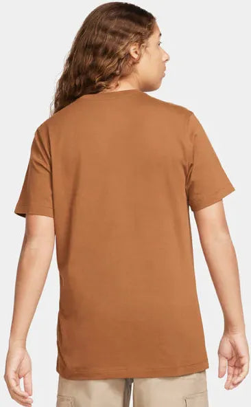 Nike Sportswear Club Tee Brown