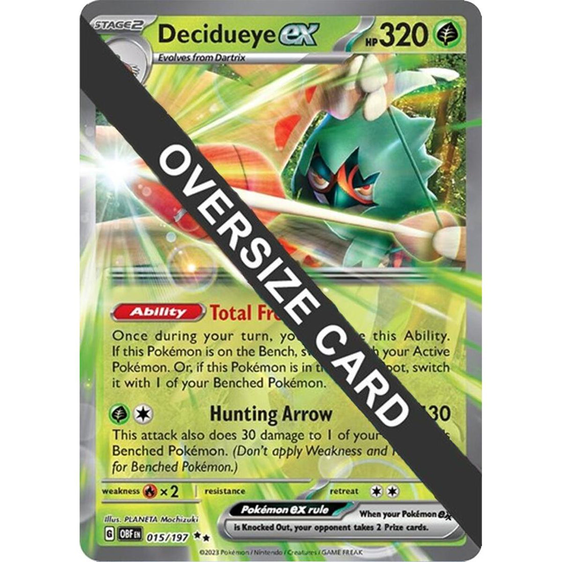 Decidueye ex - 015/197