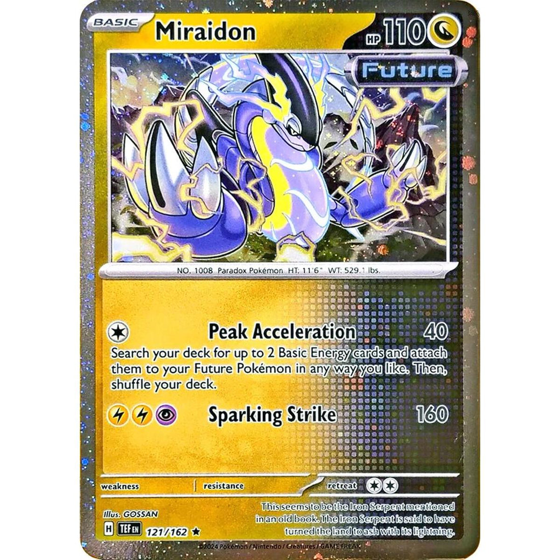 Miraidon - 121/162 (Cosmos Holo)