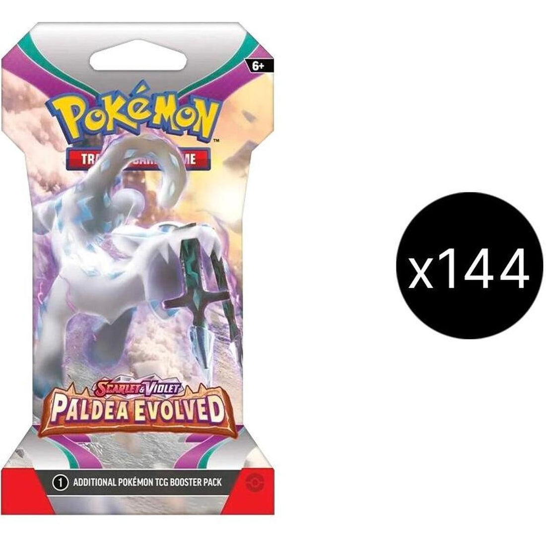Paldea Evolved Sleeved Booster Case