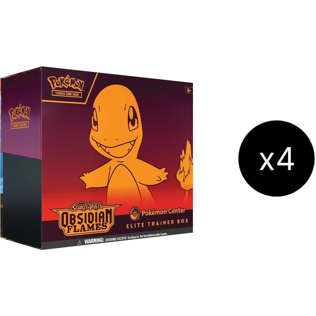 Obsidian Flames Pokemon Center Elite Trainer Box Case (Exclusive)