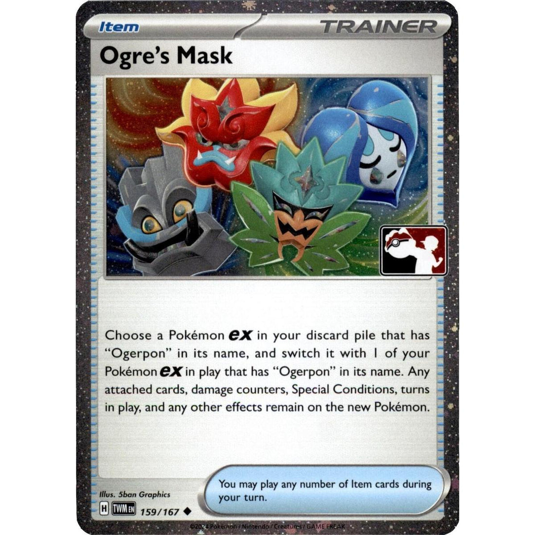 Ogre's Mask - 159/167 (Cosmos Holo)