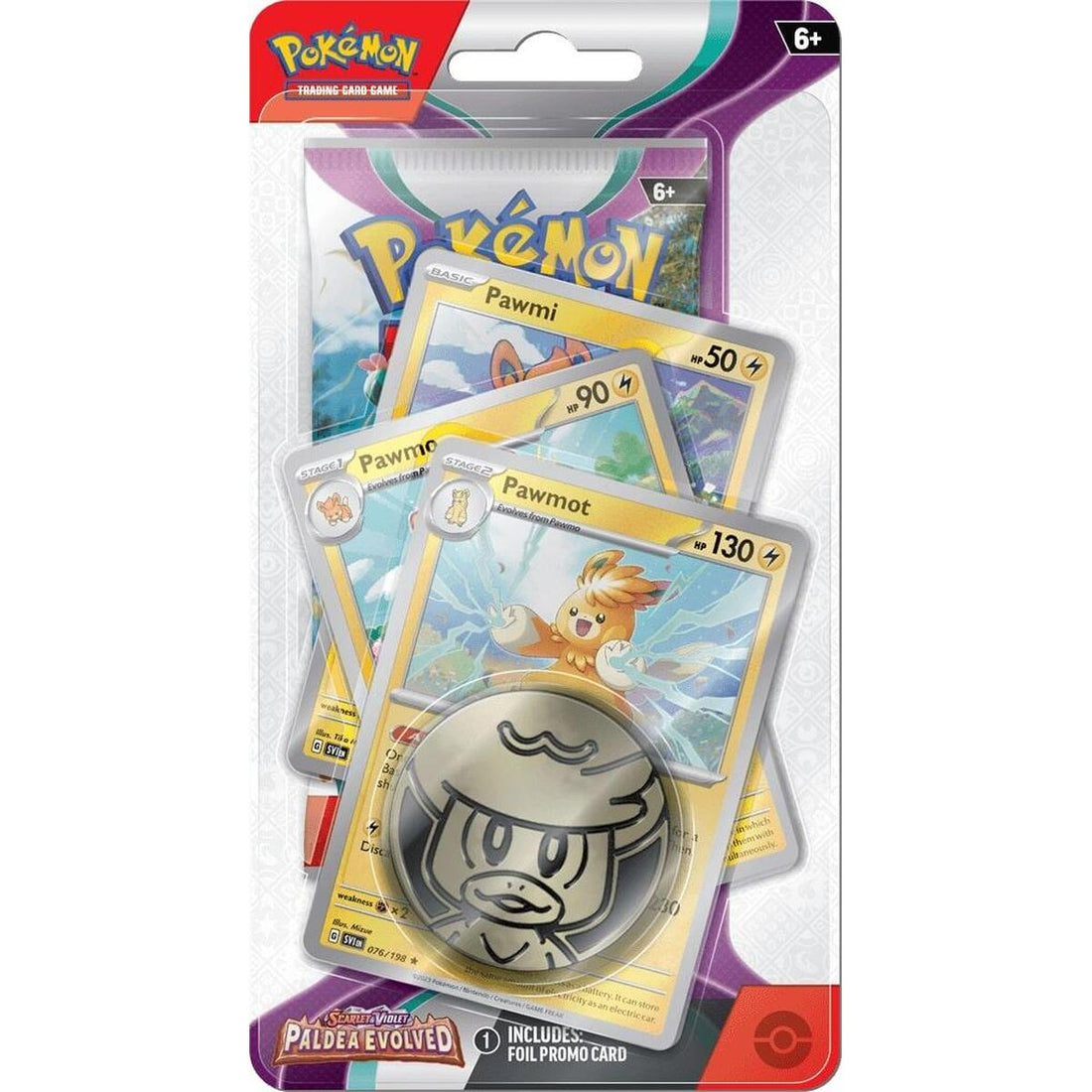 Paldea Evolved Premium Checklane Blister [Pawmot]