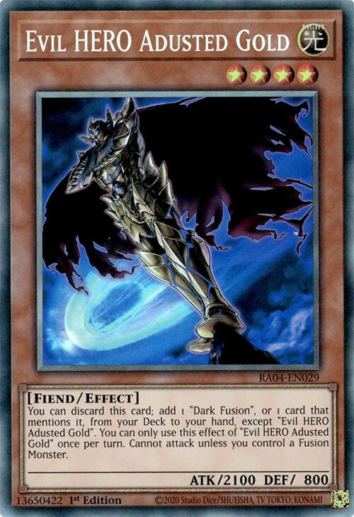 Evil HERO Adusted Gold (PCR)