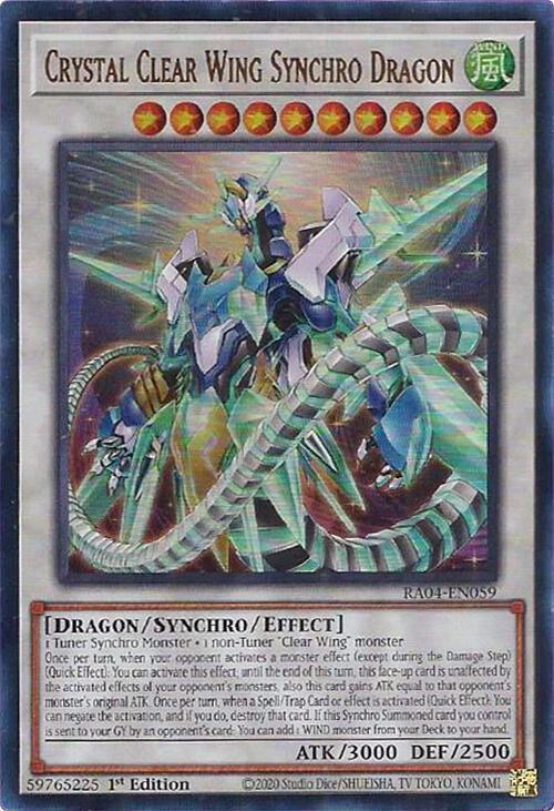 Crystal Clear Wing Synchro Dragon (UR)