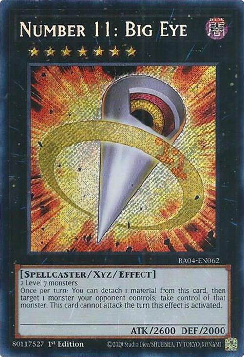 Number 11: Big Eye (Secret Rare)