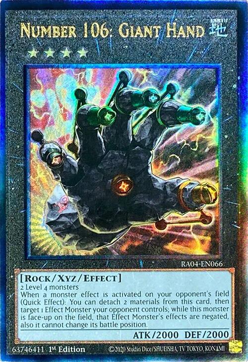 Number 106: Giant Hand (PUR)