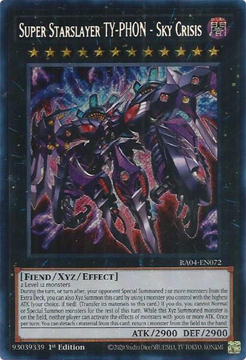 Super Starslayer TY-PHON - Sky Crisis (Secret Rare)