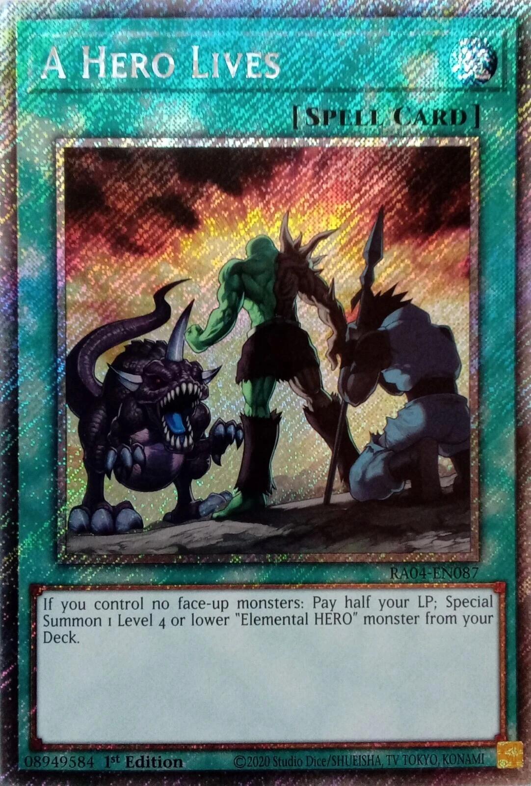 A Hero Lives (Platinum Secret Rare)