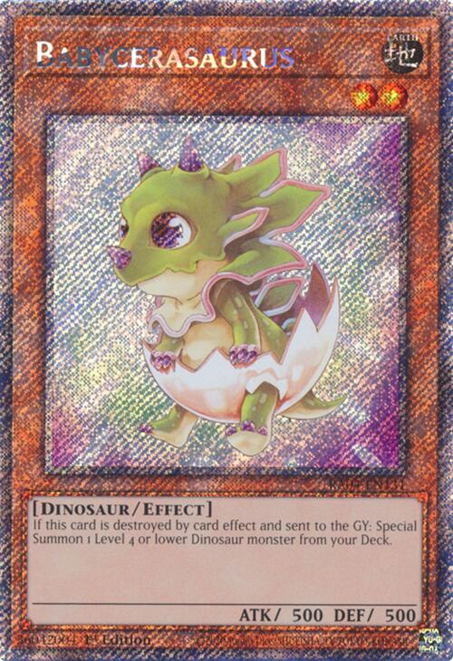 Babycerasaurus (Platinum Secret Rare)
