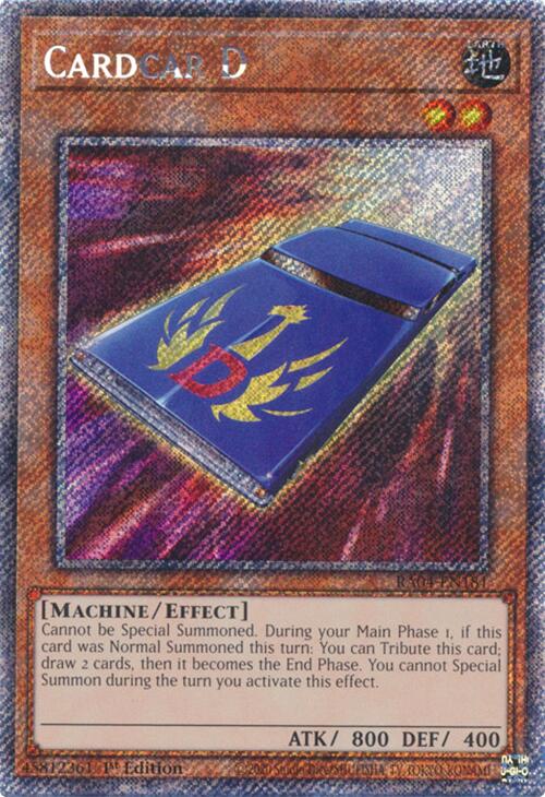 Cardcar D (Platinum Secret Rare)