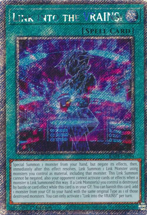 Link into the VRAINS! (Platinum Secret Rare)
