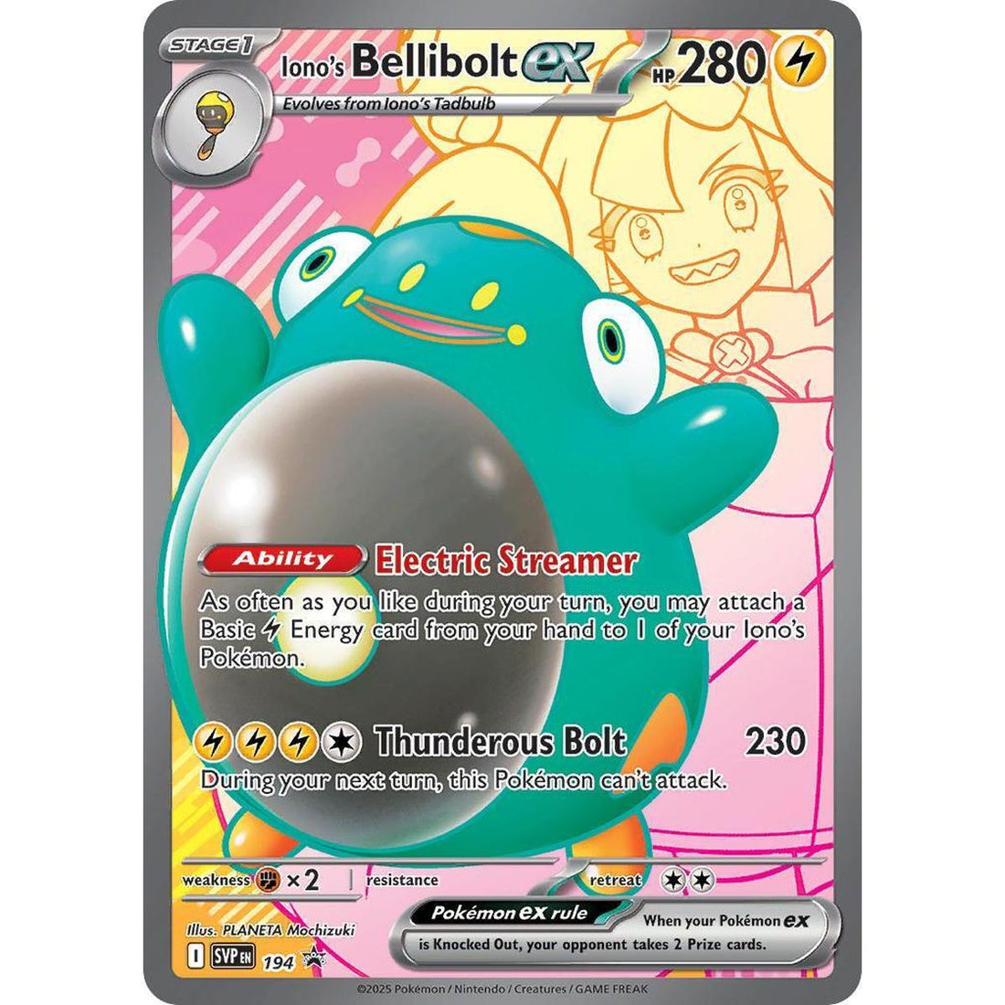 Iono's Bellibolt ex - 194
