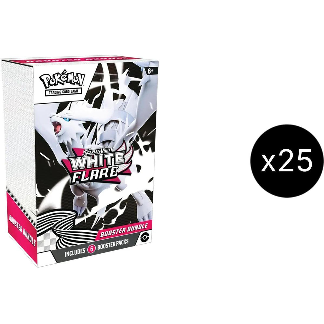 White Flare Booster Bundle Case