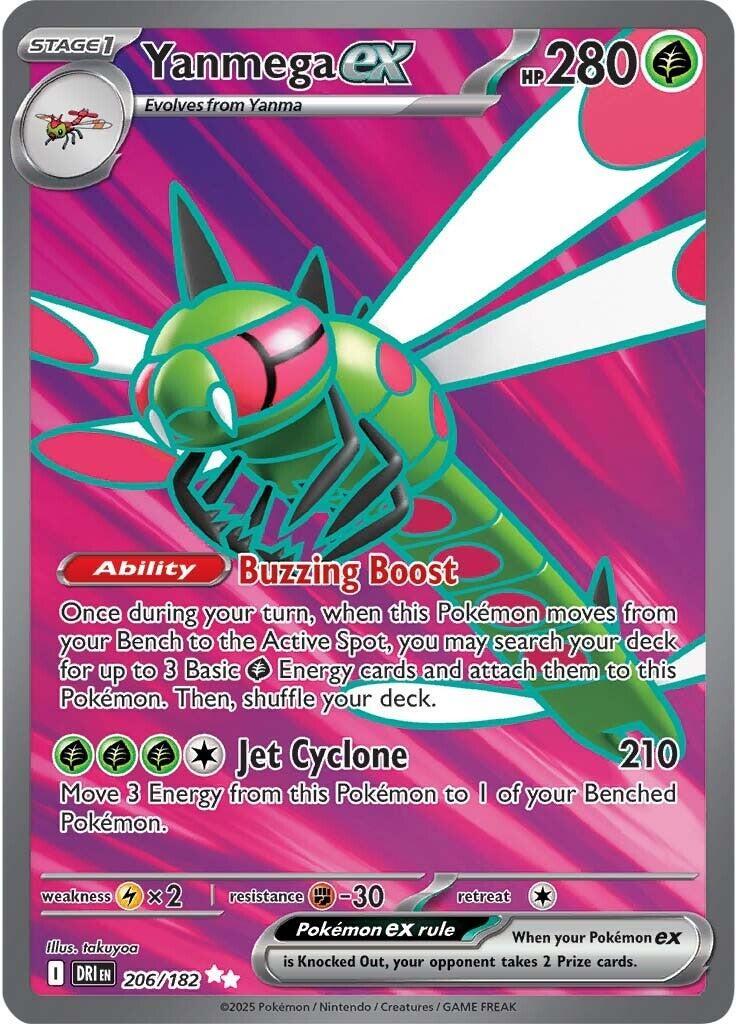 Yanmega ex - 206/182